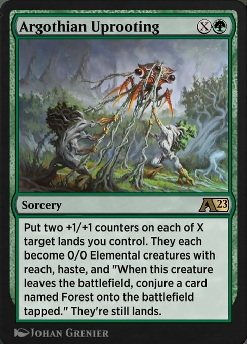 Argothian Uprooting 12