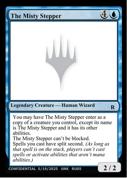 The Misty Stepper RU05c