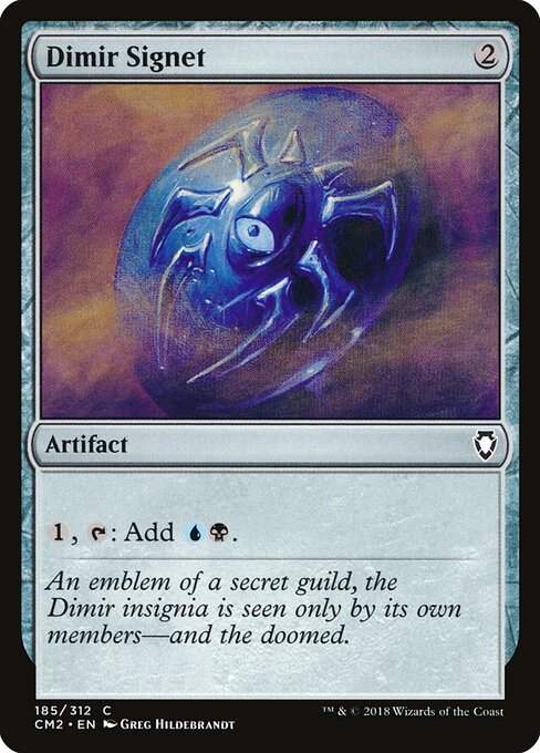 Dimir Signet 185