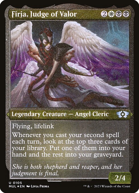 Firja, Judge of Valor 105