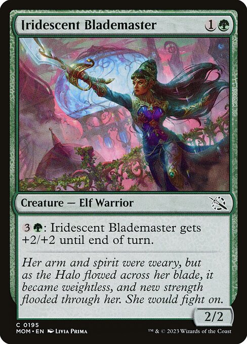Iridescent Blademaster 195