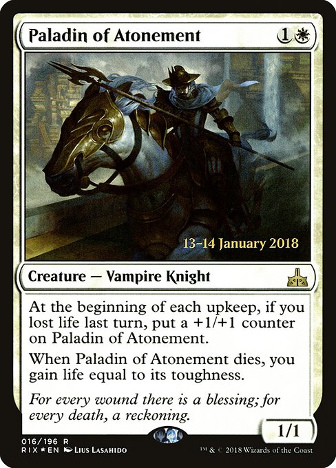 Paladin of Atonement 16s
