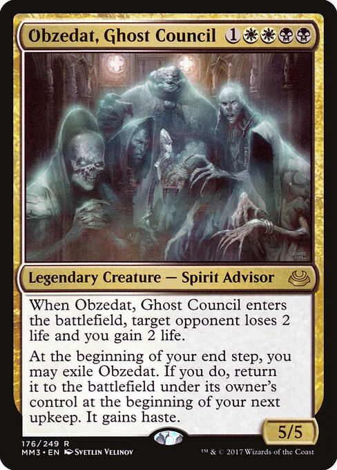Obzedat, Ghost Council 176