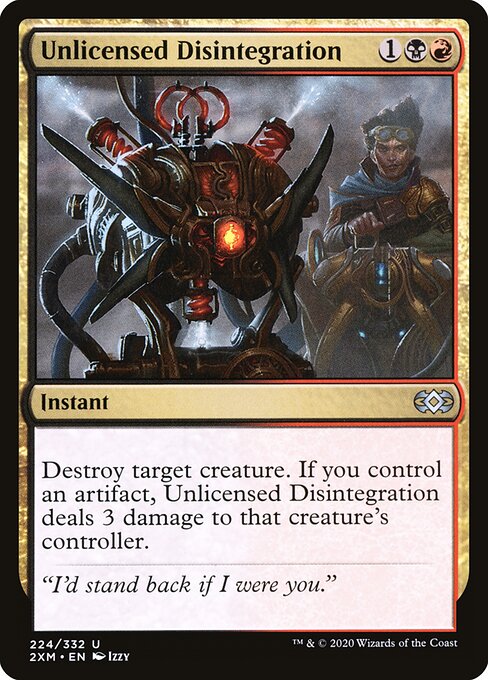 Unlicensed Disintegration 224