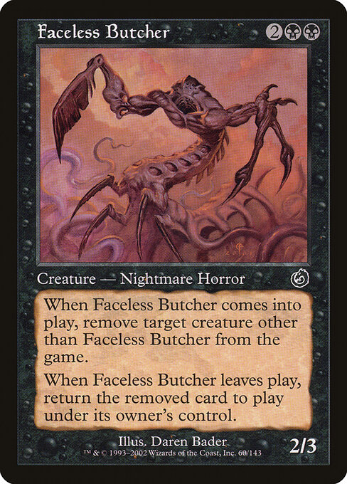 Faceless Butcher 60