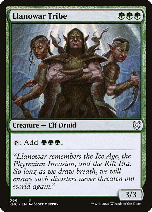 Llanowar Tribe 66