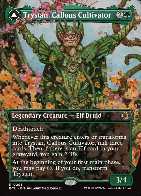 Trystan, Callous Cultivator // Trystan, Penitent Culler 291