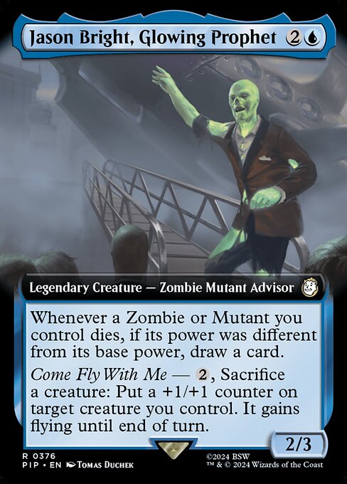 Jason Bright, Glowing Prophet 376