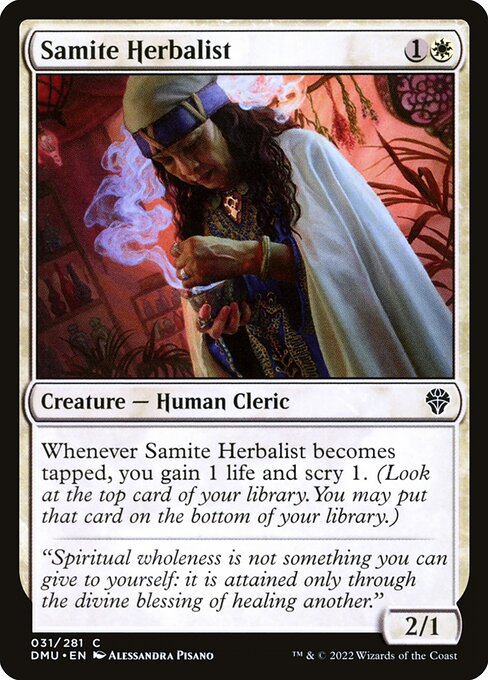 Samite Herbalist 31