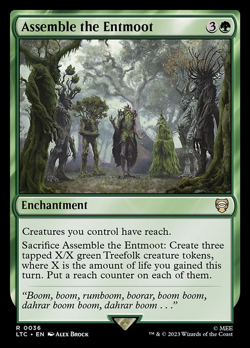 Assemble the Entmoot 36