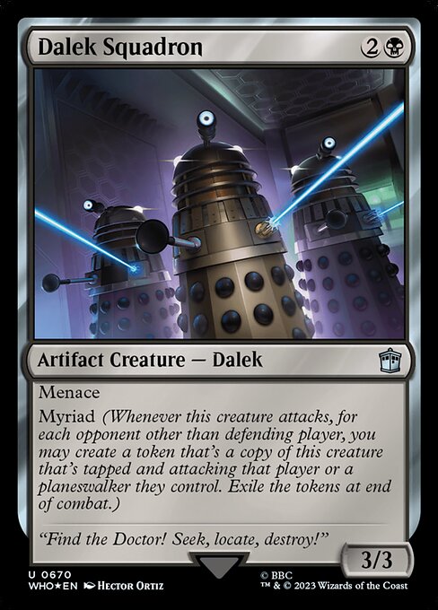 Dalek Squadron 670