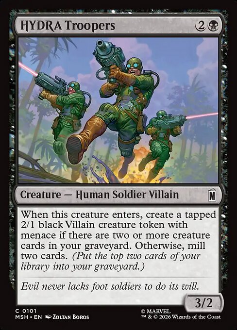 HYDRA Troopers 101