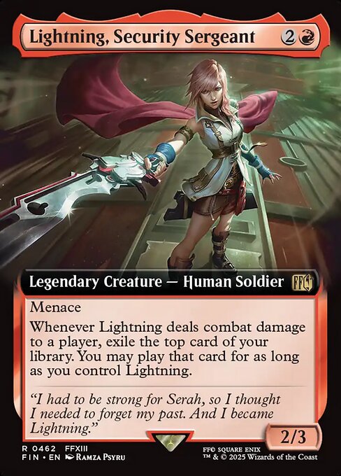 Lightning, Security Sergeant 462
