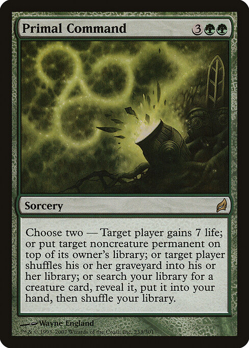 Primal Command 233