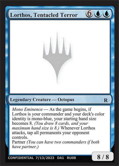 Lorthos, Tentacled Terror RU08a