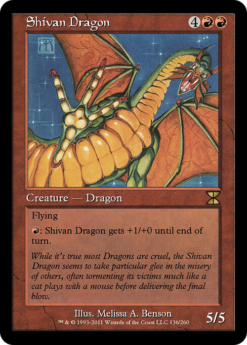 Shivan Dragon 136
