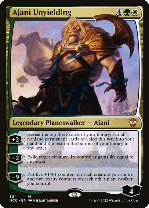 Ajani Unyielding 324