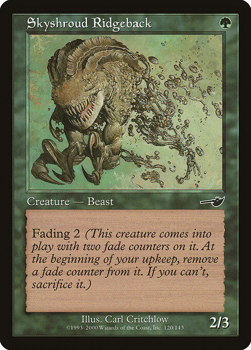 Skyshroud Ridgeback 120