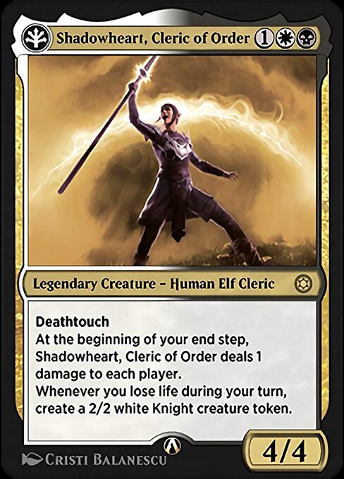 Shadowheart, Cleric of Order 10w