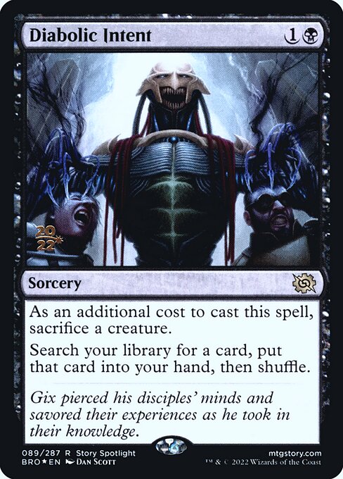 Diabolic Intent 89s