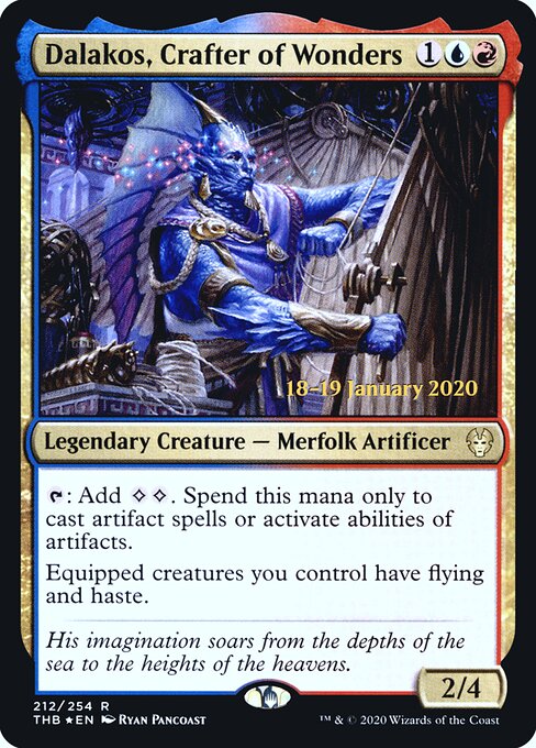 Dalakos, Crafter of Wonders 212s