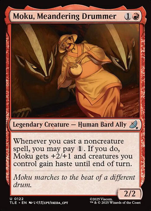 Moku, Meandering Drummer 122