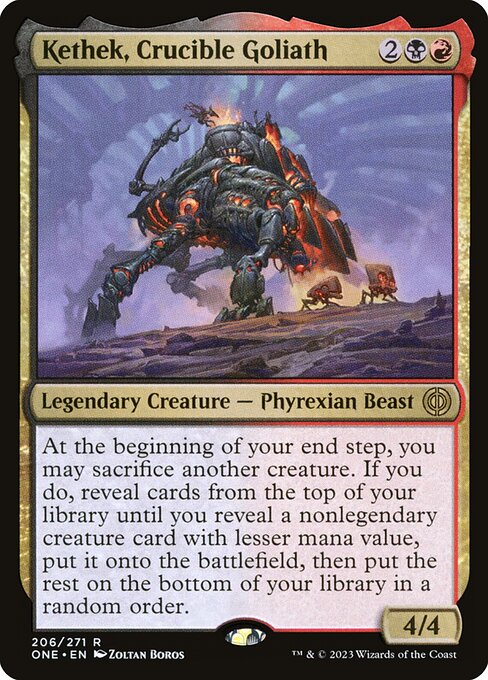 Kethek, Crucible Goliath 206