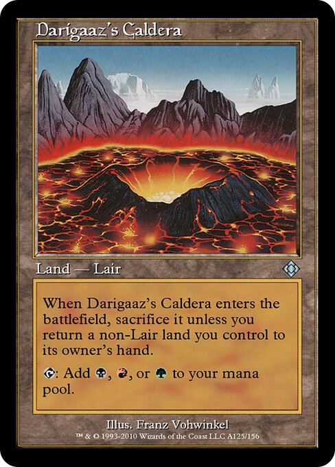 Darigaaz's Caldera A125