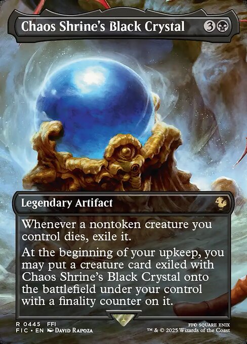 Chaos Shrine's Black Crystal 445