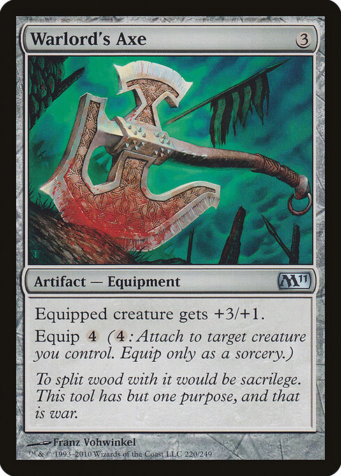 Warlord's Axe 220