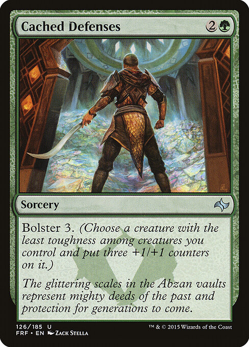 Cached Defenses 126