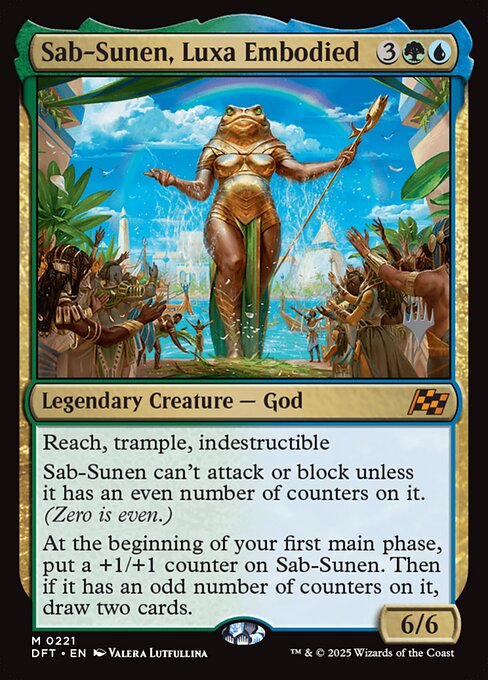Sab-Sunen, Luxa Embodied 221p