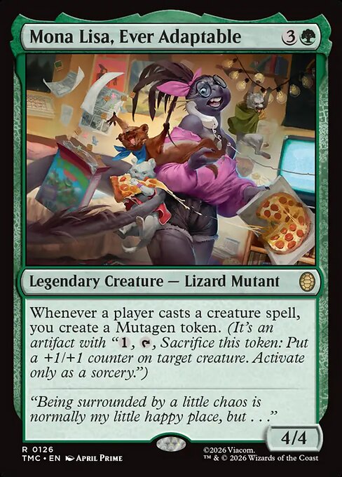Mona Lisa, Ever Adaptable 126
