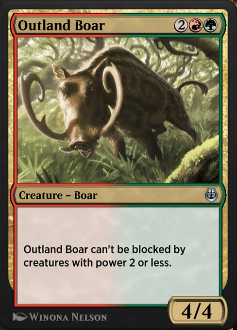 Outland Boar 201