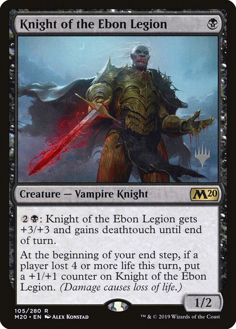 Knight of the Ebon Legion 105p