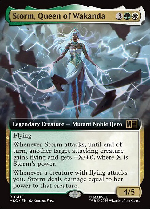 Storm, Queen of Wakanda 418