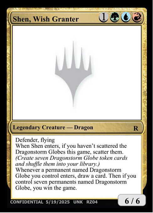 Shen, Wish Granter RZ04q