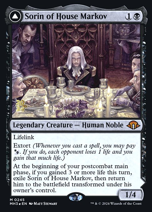 Sorin of House Markov // Sorin, Ravenous Neonate 245s