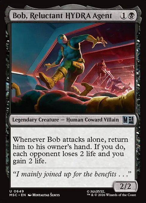 Bob, Reluctant HYDRA Agent 649