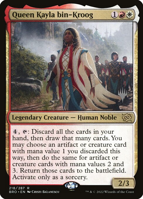 Queen Kayla bin-Kroog 218p