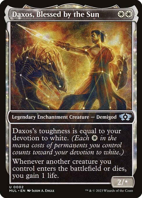 Daxos, Blessed by the Sun 2