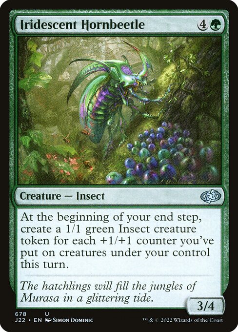 Iridescent Hornbeetle 678