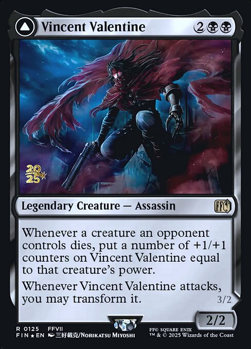 Vincent Valentine // Galian Beast 125s