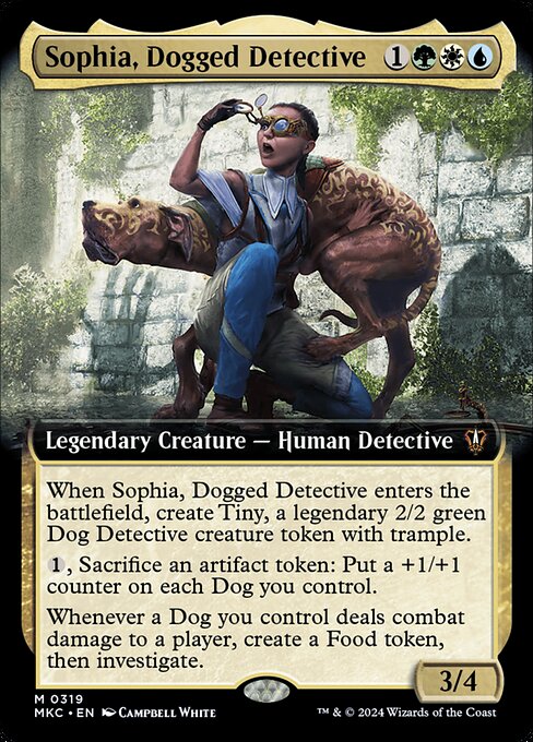 Sophia, Dogged Detective 319