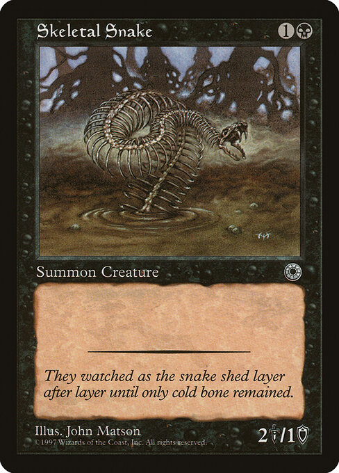 Skeletal Snake 111