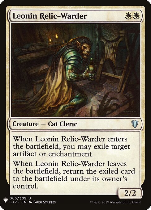 Leonin Relic-Warder C17-65