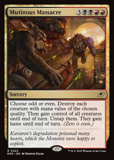 Mutinous Massacre 222