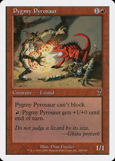 Pygmy Pyrosaur 208