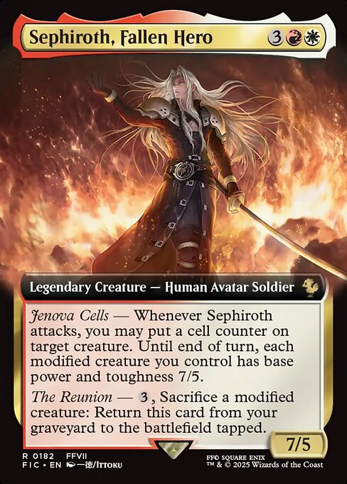 Sephiroth, Fallen Hero 182