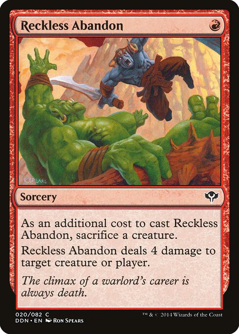 Reckless Abandon 20